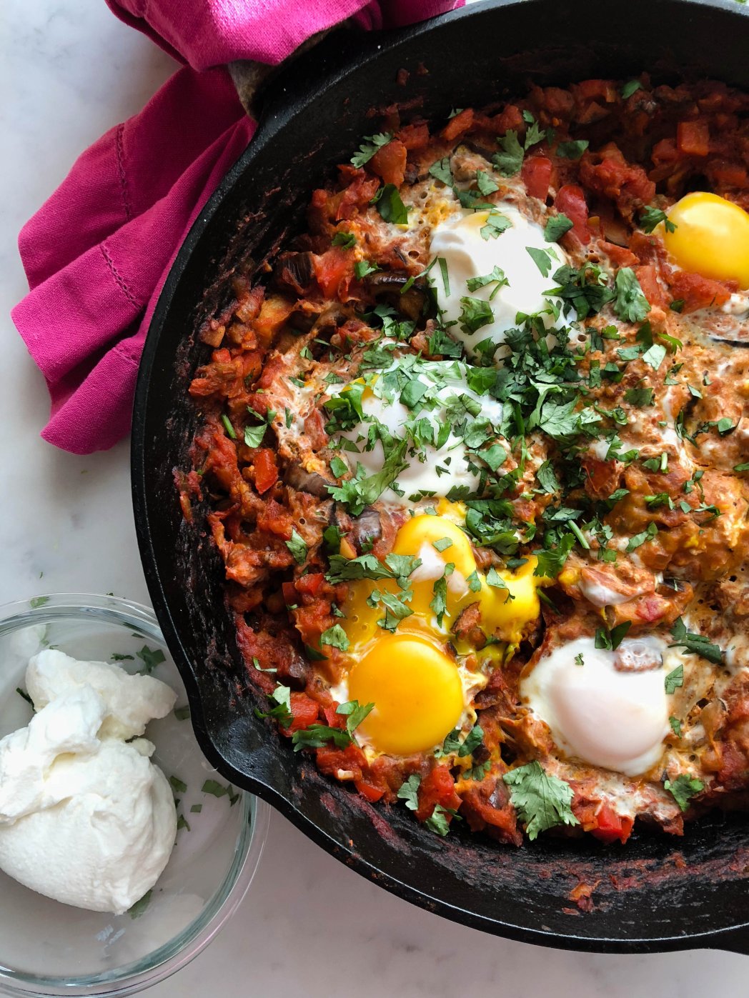 Shakshuka - tradiční jídlo z Izraele