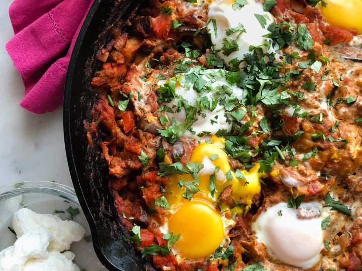 Shakshuka - a traditional dish from Israel