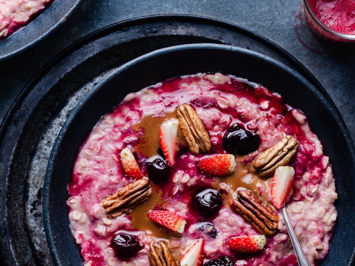 Oatmeal with fruit
