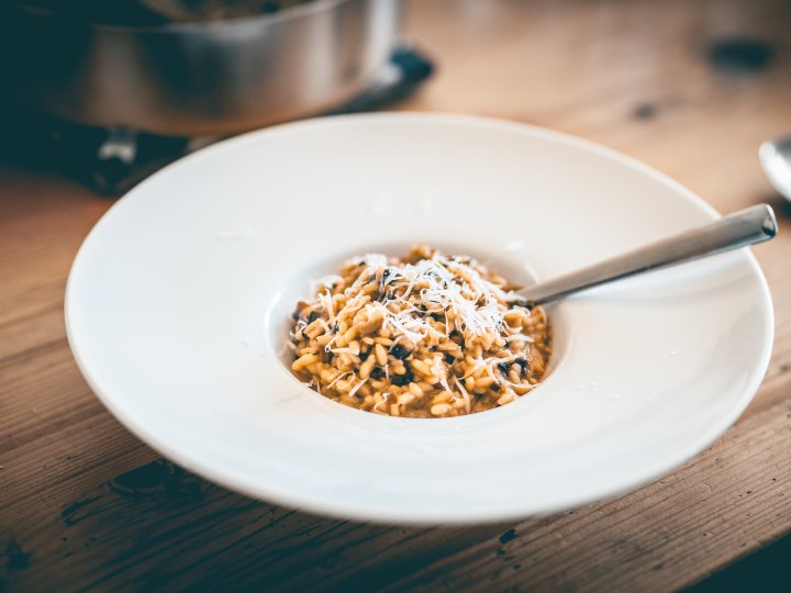 Mushroom risotto
